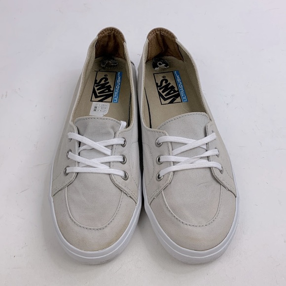 Vans Ultracush Lite sneakers Lace up Size 6.5 Beige and white cushioned - Picture 2 of 14
